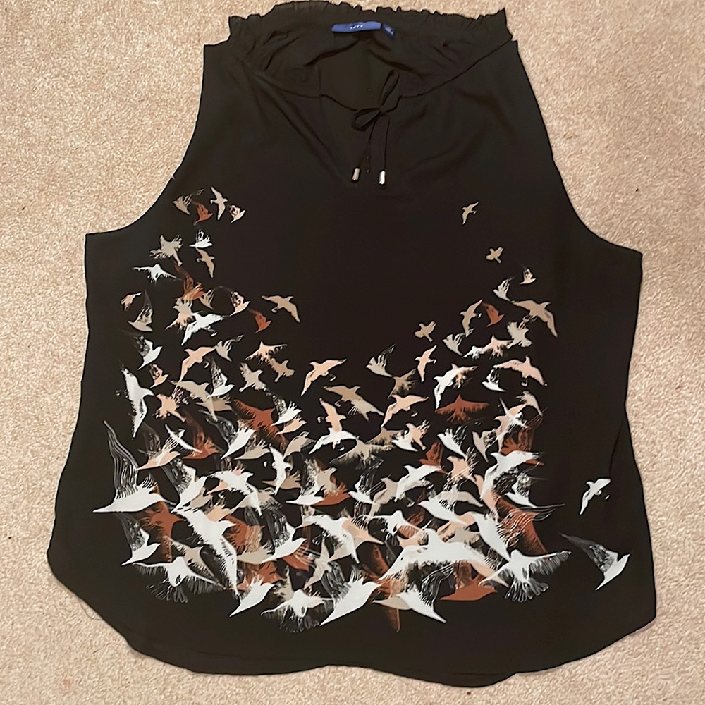 Apt. 9 | XL Black Sleeveless Blouse